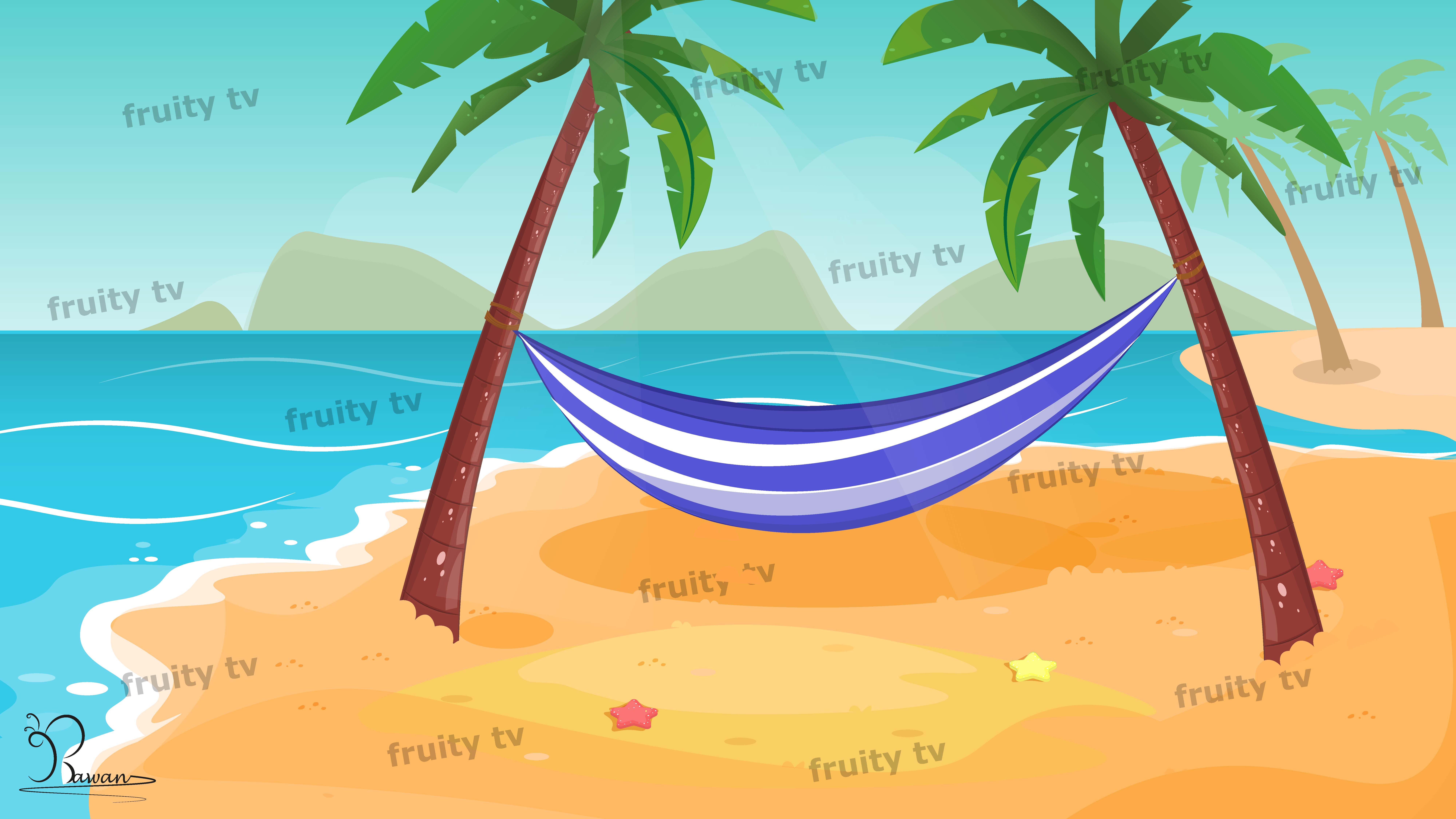 Sea beach scene